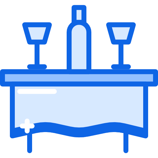 Dinner table icon