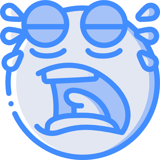 Crying icon