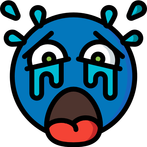Crying icon