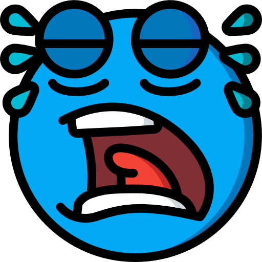 Crying icon
