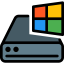 Hard drive biểu tượng 64x64