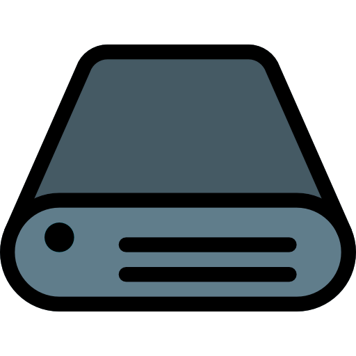 Hard drive icon