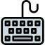 Keyboard biểu tượng 64x64