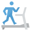 Treadmill Symbol 64x64