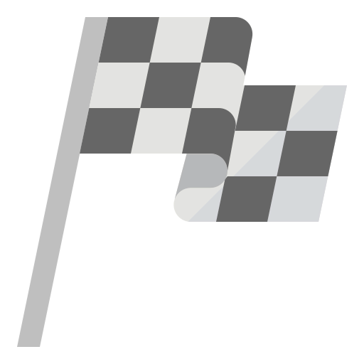 Finish flag icon