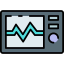 Electrocardiogram icon 64x64