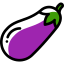 Aubergine Ikona 64x64