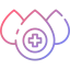 Blood donation icon 64x64