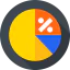 Pie chart アイコン 64x64