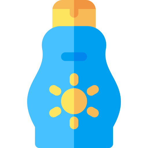 Sun cream icon