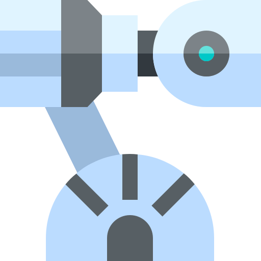 Robot arm icon
