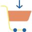 Shopping cart icon 64x64