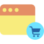 Shopping online icon 64x64