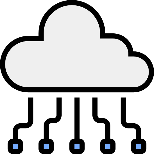 Cloud storage icon