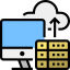 Cloud storage biểu tượng 64x64
