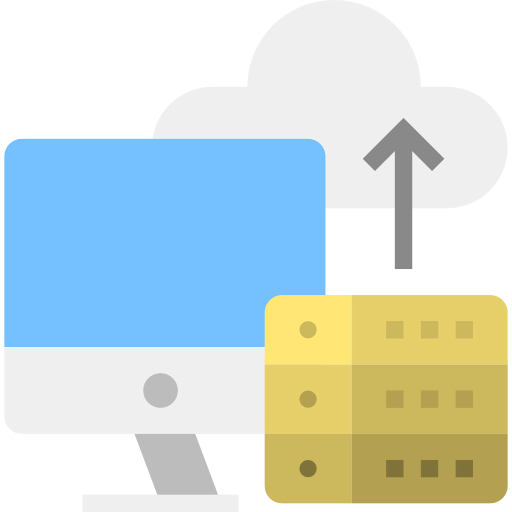 Cloud storage icon