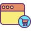 Shopping online Symbol 64x64