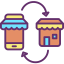 Shopping online Symbol 64x64