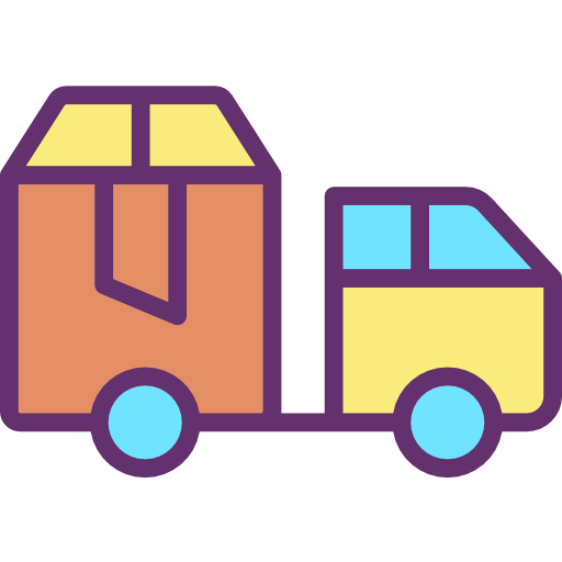 Logistics delivery icon
