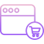 Shopping online icon 64x64