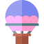 Hot air balloon icon 64x64