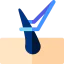 Hair transplant icon 64x64