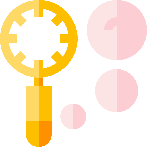 Bubble stick icon