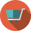 Shopping cart icon 64x64