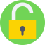 Open lock icon 64x64