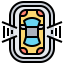 Driverless car icon 64x64