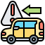 Emergency diversion icon 64x64