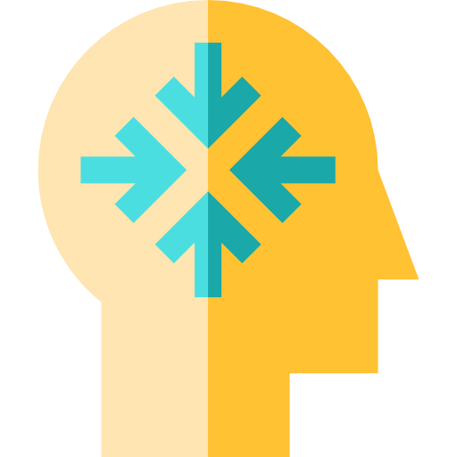 Mind closed icon