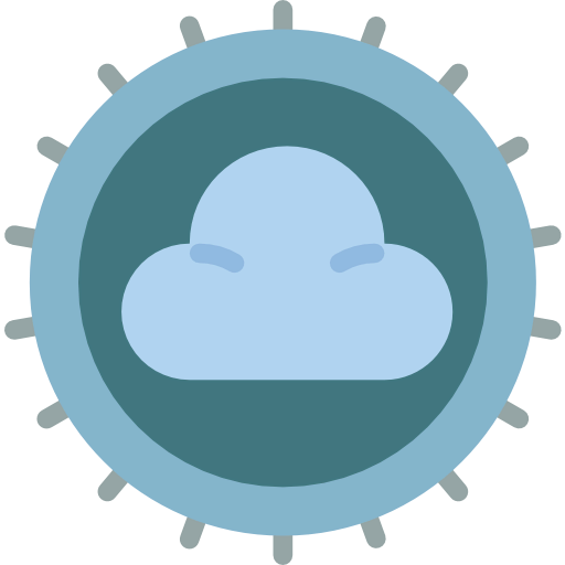 Cloud computing icon
