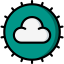 Облачные вычисления иконка 64x64