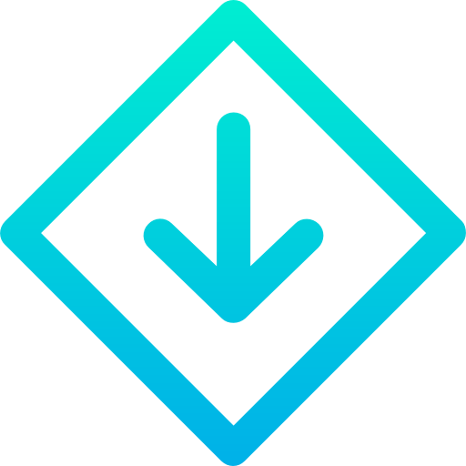 Down arrow icon