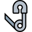 Safety pin icon 64x64