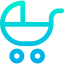 Baby stroller 图标 64x64