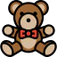 Teddy bear アイコン 64x64