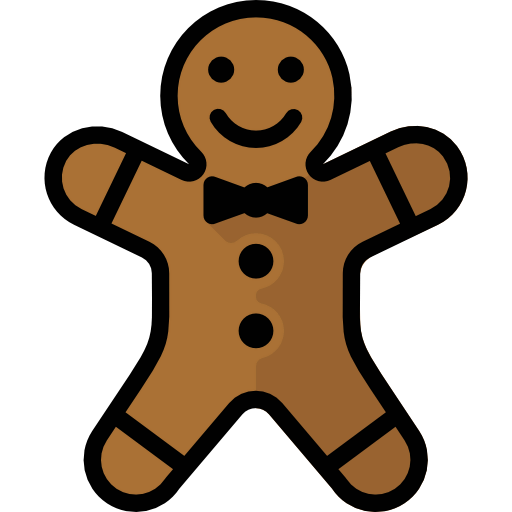 Gingerbread man 图标