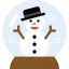 Snow globe icon 64x64