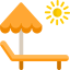 Deck chair icon 64x64