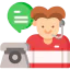 Customer service agent Symbol 64x64