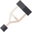 Crutch icon 64x64