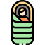 Sleeping bag icon 64x64