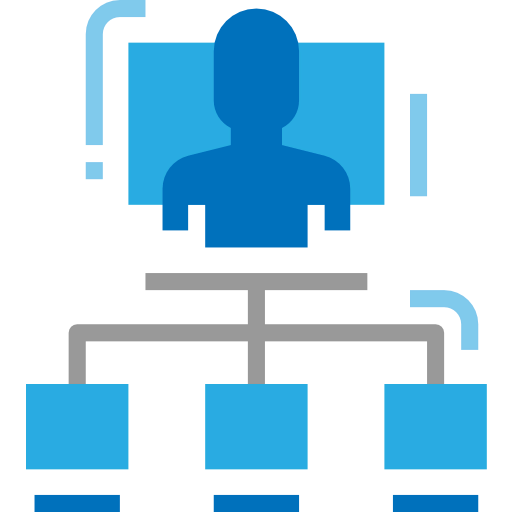 Hierarchical structure icon