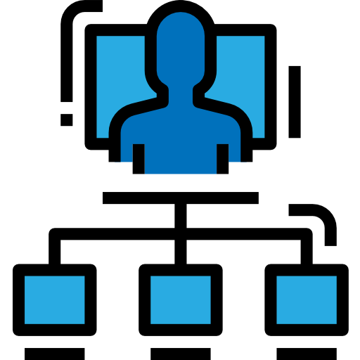 Hierarchical structure icon