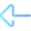 Left arrow icon 64x64