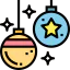 Christmas ball icon 64x64