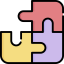 Puzzle pieces icon 64x64