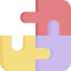 Puzzle pieces icon 64x64